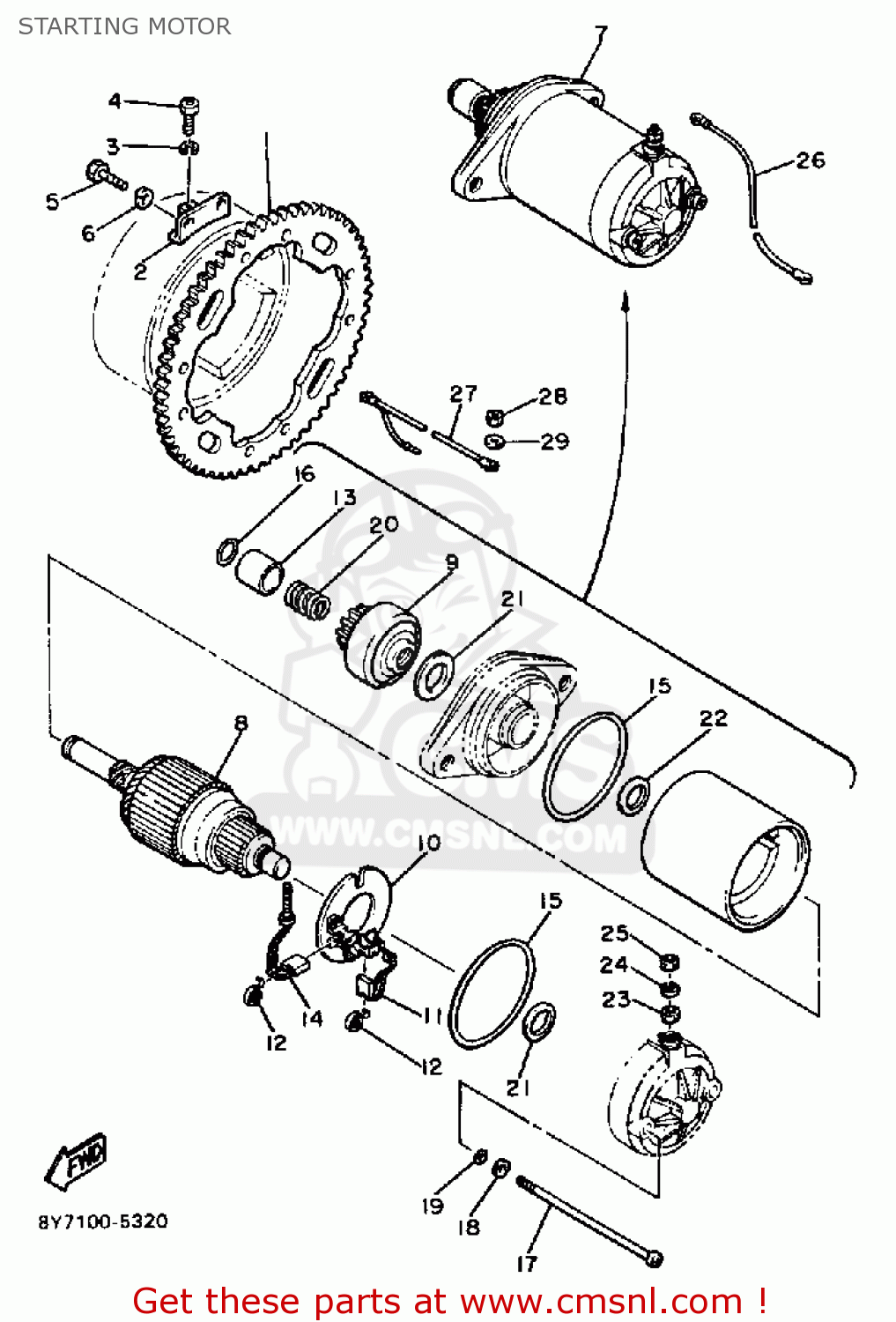 73A8185000 Armature Assy Yamaha buy the 73A8185000 at CMSNL