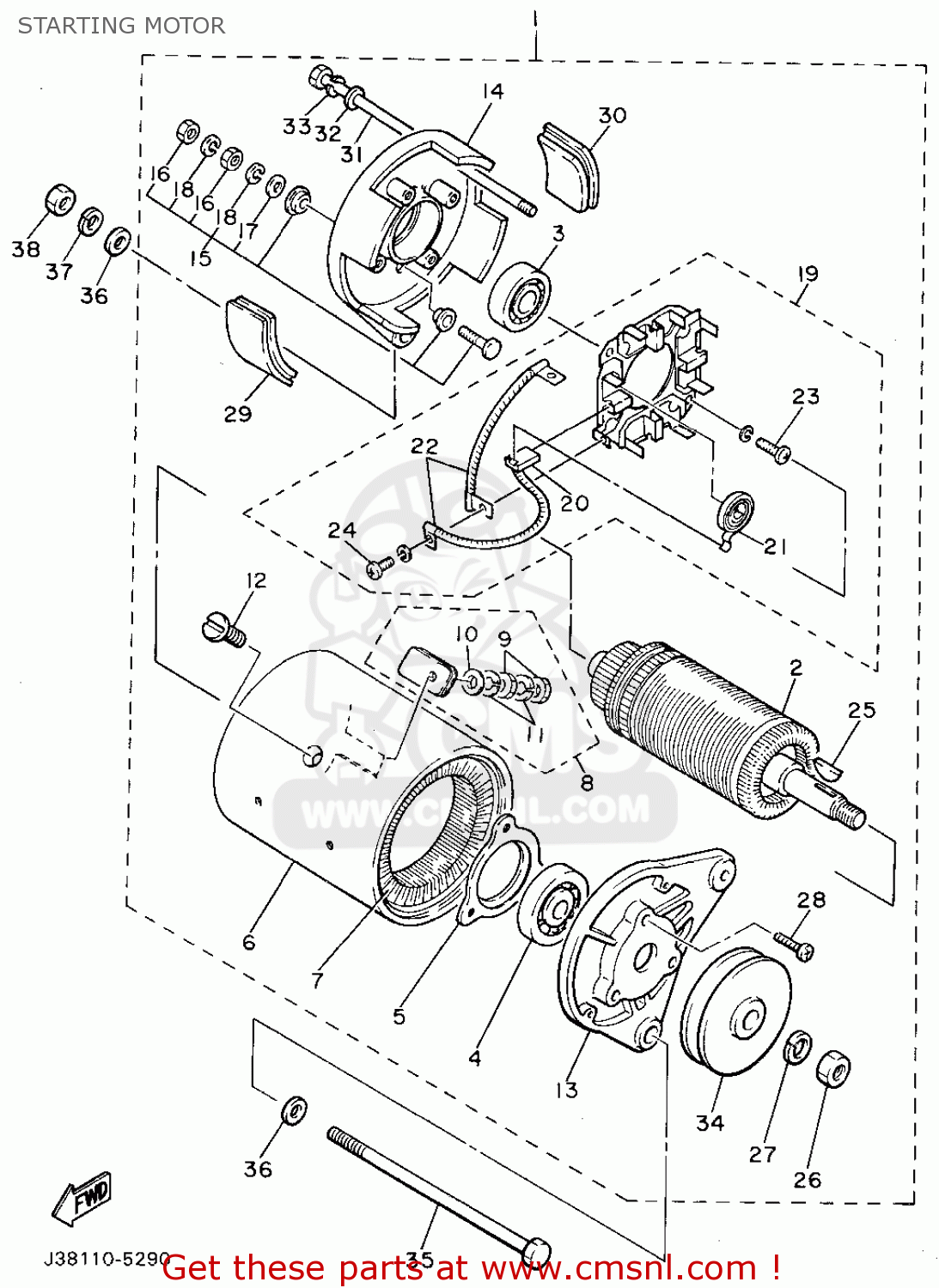 Yamaha SCREW 2 J108114610