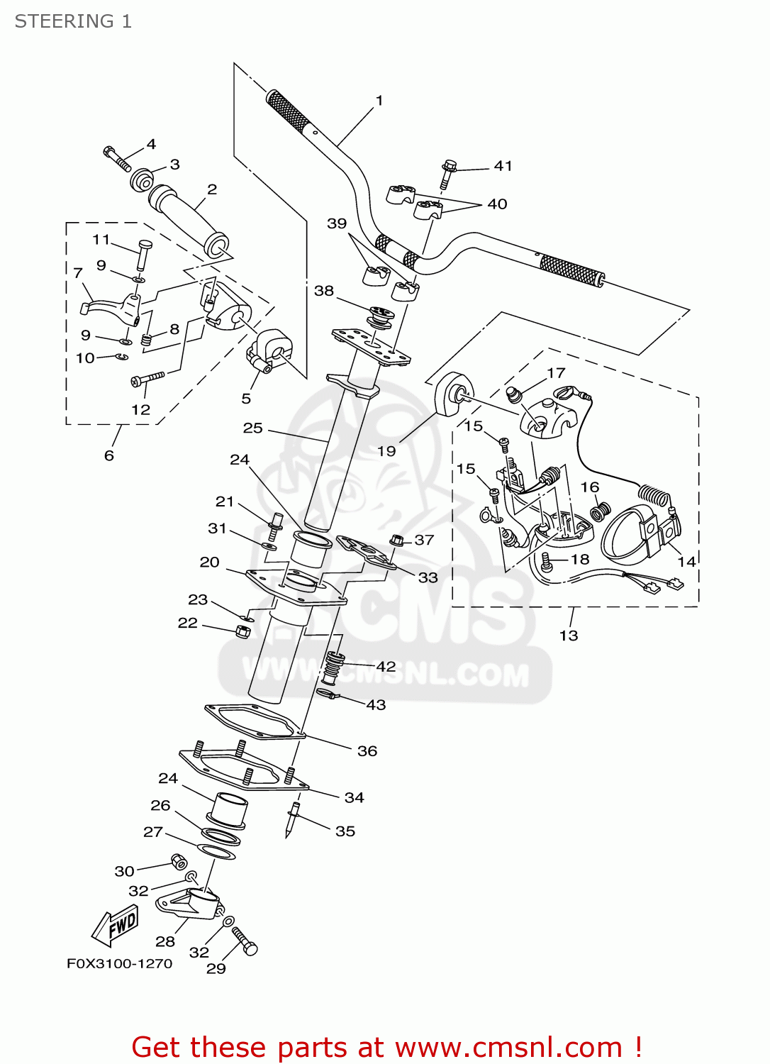 Yamaha CHOKE LEVER ASSY F0X6724A00