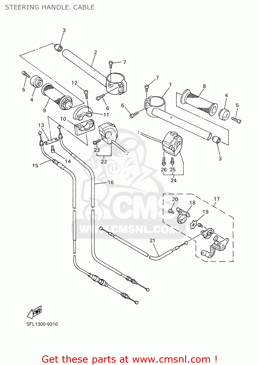 9131405008 Bolt,socket Head Yamaha buy the 9131405008 at CMSNL
