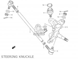 Knuckle, Steering, R photo