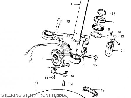 (53600-200-000) LOCK, HANDLEBAR (53600-200-000) LOCK, HANDLEBAR