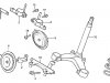 Small Image Of Steering Stem - Horn