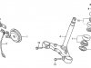 Small Image Of Steering Stem - Horn
