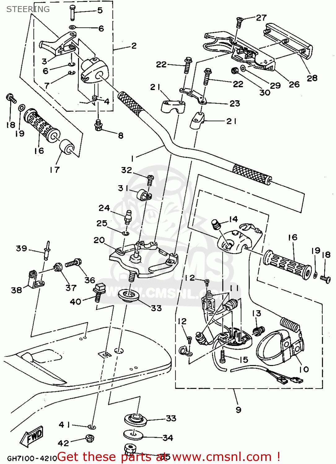 Yamaha PIN, STOPPER EW26131400 Yamaha PIN, STOPPER EW26131400