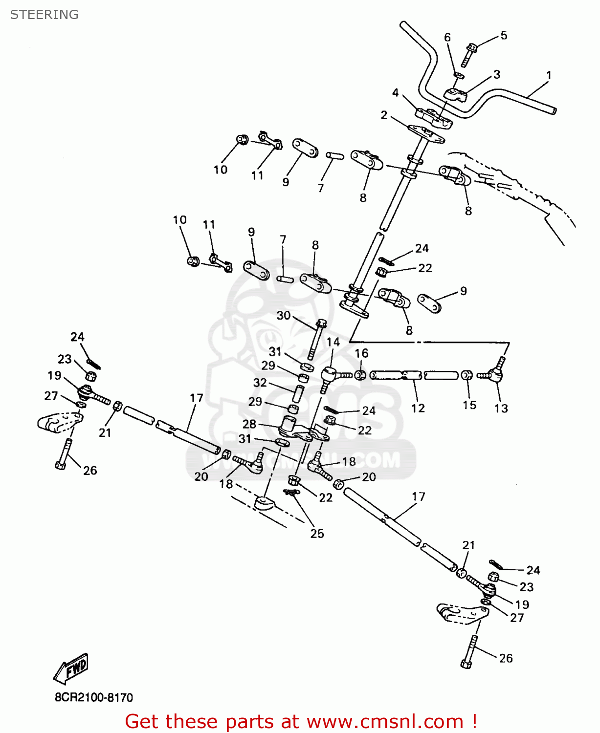 8DF2382600 Arm, Idler Yamaha buy the 8DF2382600 at CMSNL