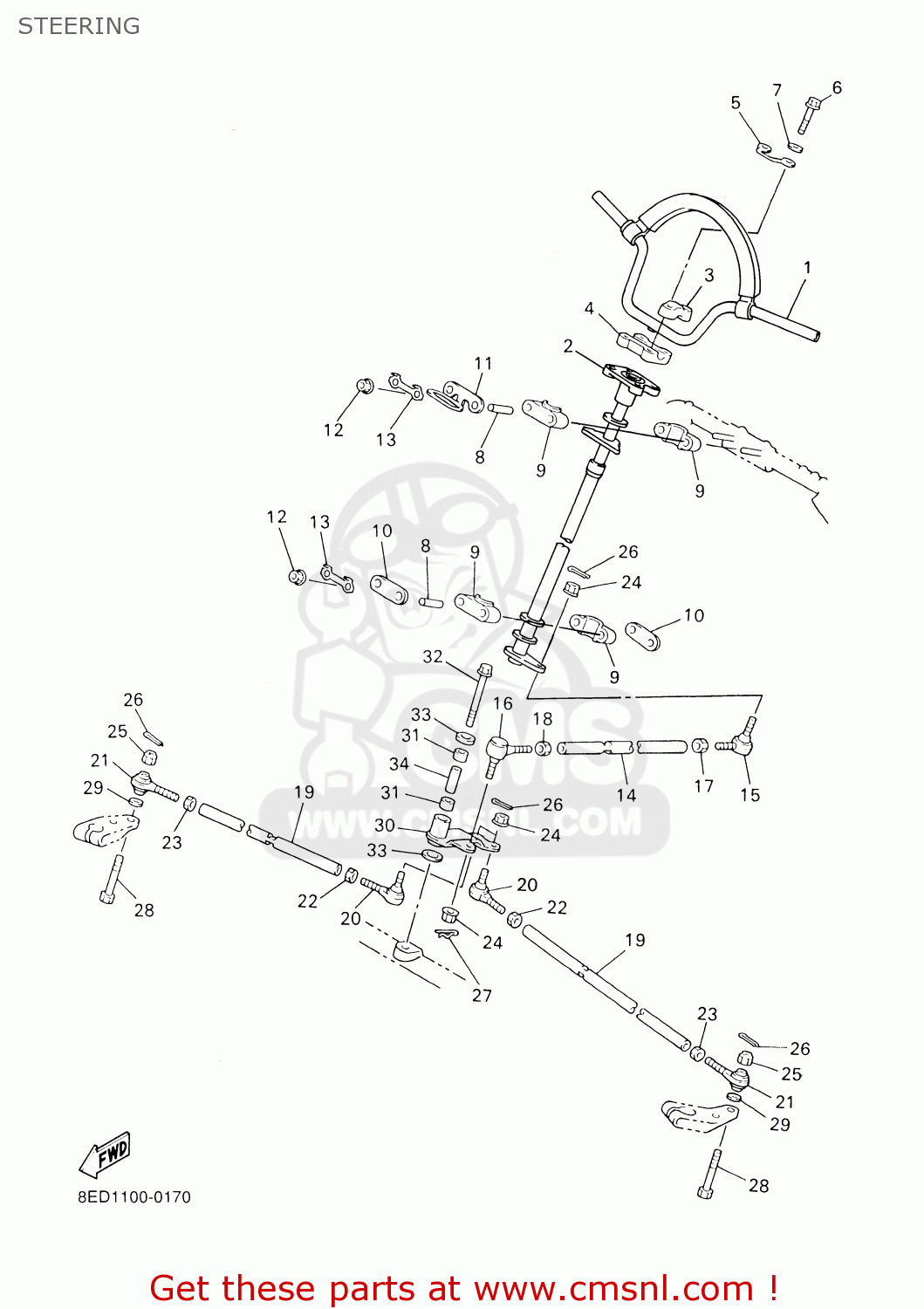 8DF2382610 Arm, Idler Yamaha buy the 8DF2382610 at CMSNL