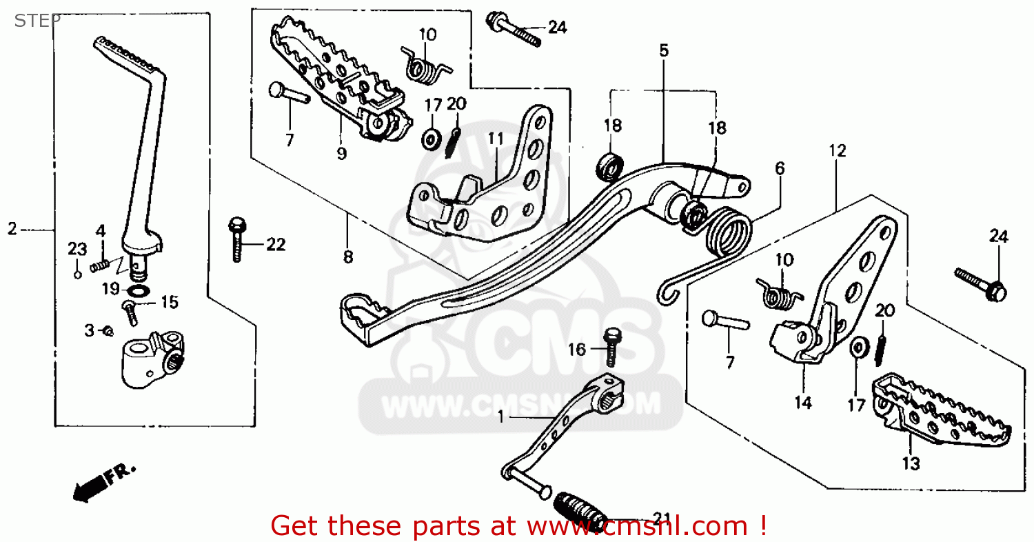 24701HB5000 Pedal,gear Change Honda buy the 24701HB5000 at CMSNL