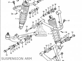Arm Comp, Suspension, Upper photo