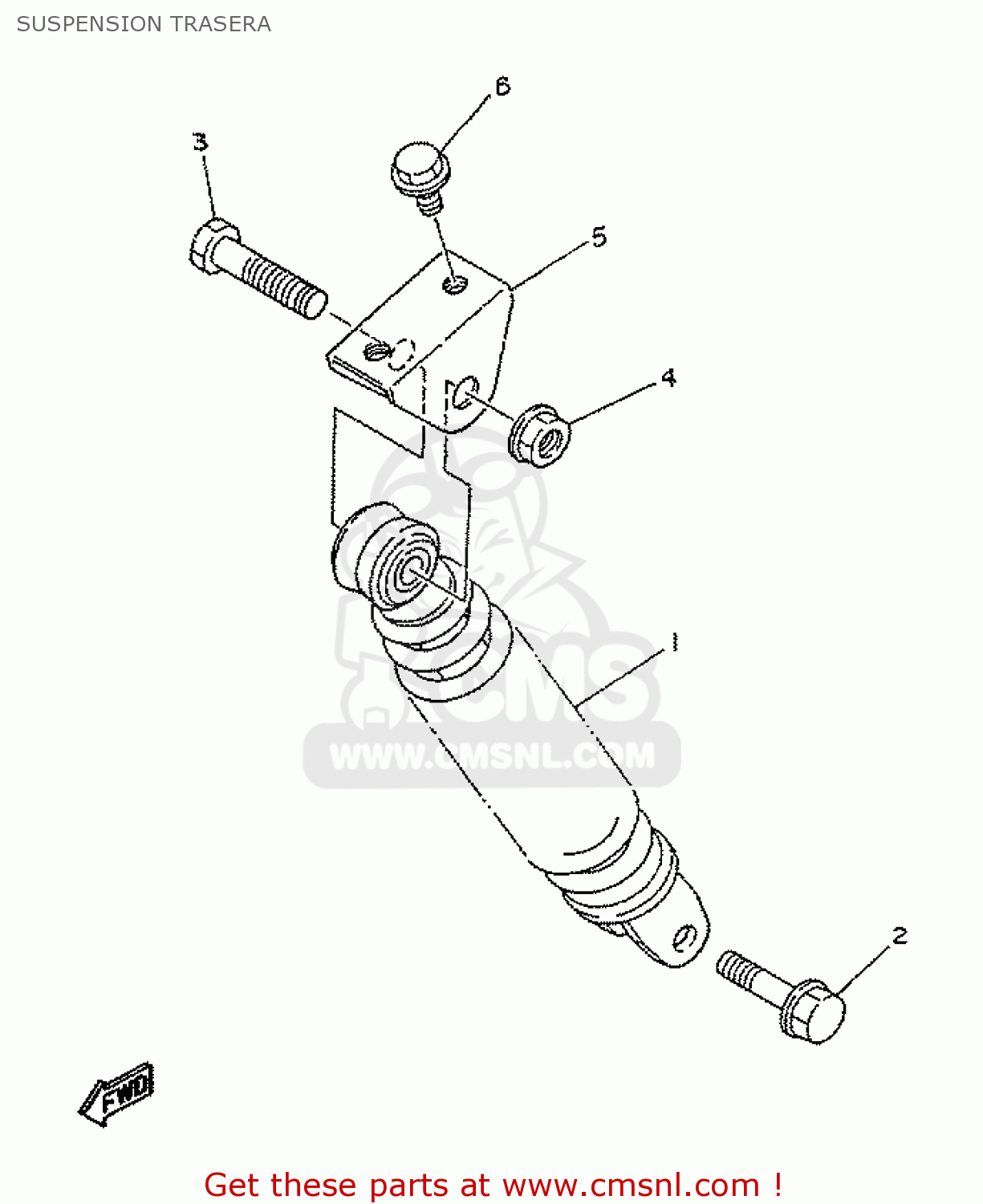 Mjf A Shock Absorber Assy Yamaha Buy The Mj F A At Cmsnl