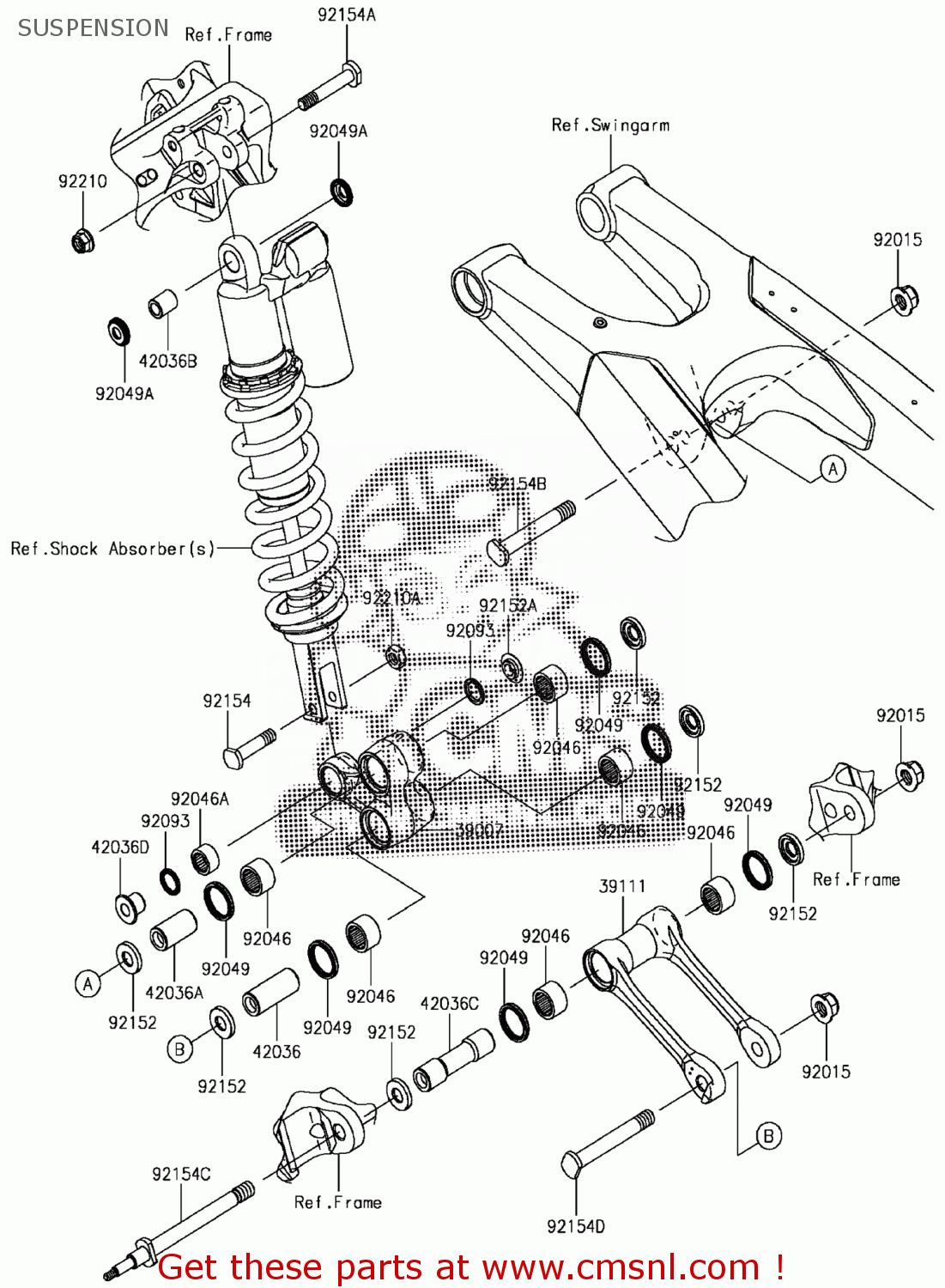 391110341: Rod-tie,l=132 Kawasaki - buy the 39111-0341 at CMSNL