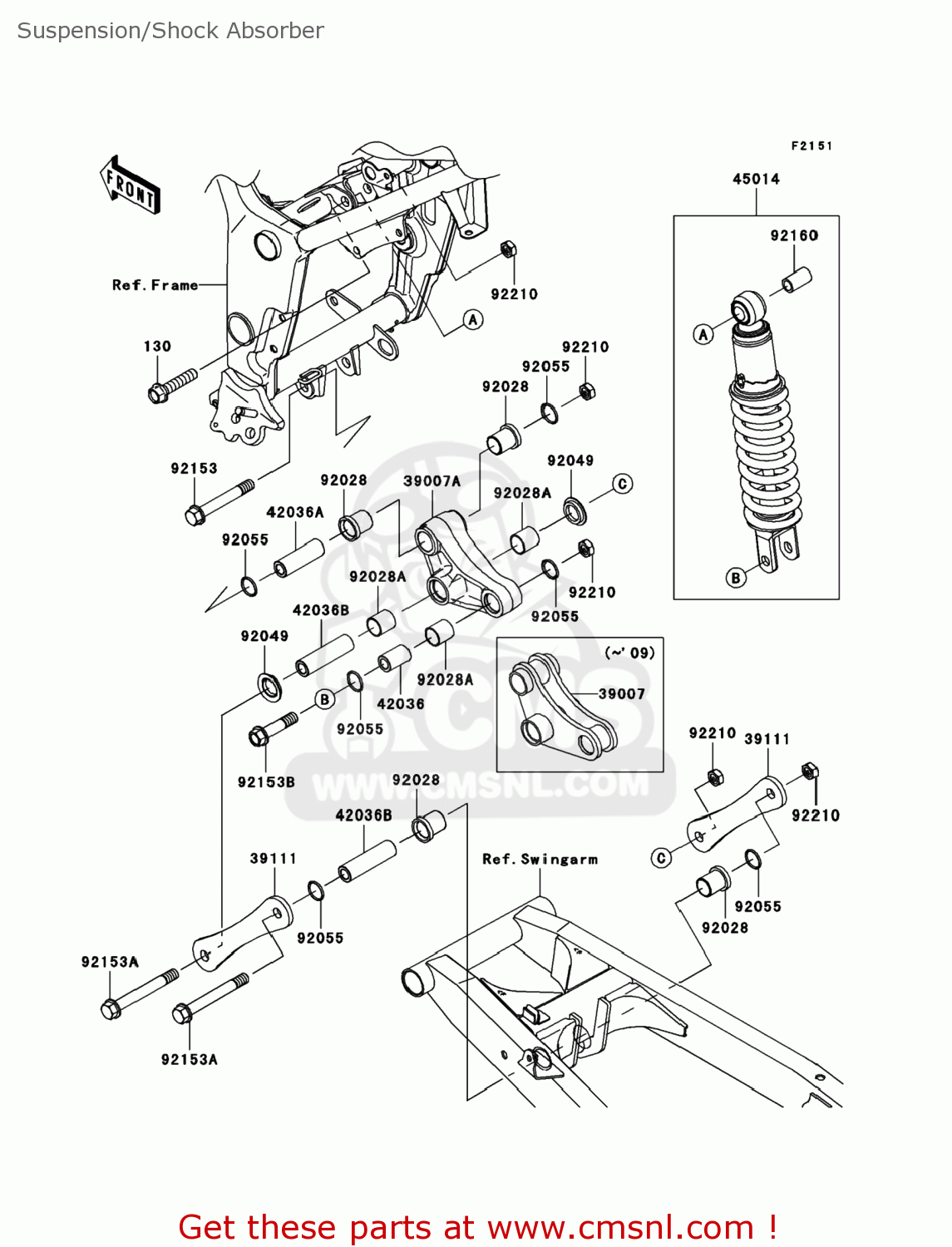 921531831: Bolt,flanged,12x98 Kawasaki - buy the 92153-1831 at CMSNL