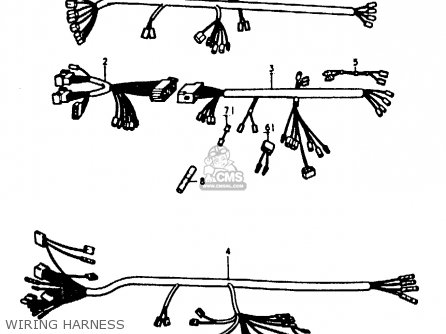 WIRING HARNESS - A100 1974 (L) UNITED KINGDOM (E02)