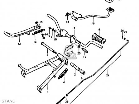 STAND - A100 1975 (M) UNITED KINGDOM (E02)