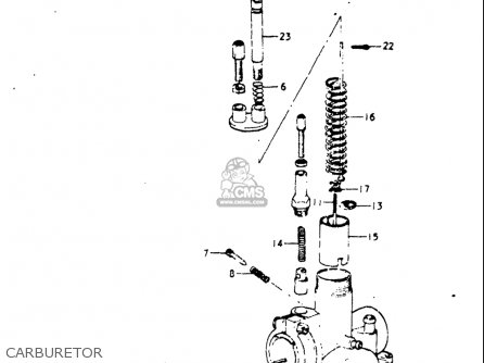 CARBURETOR - A100 1976 1977 (A) (B) USA (E03)