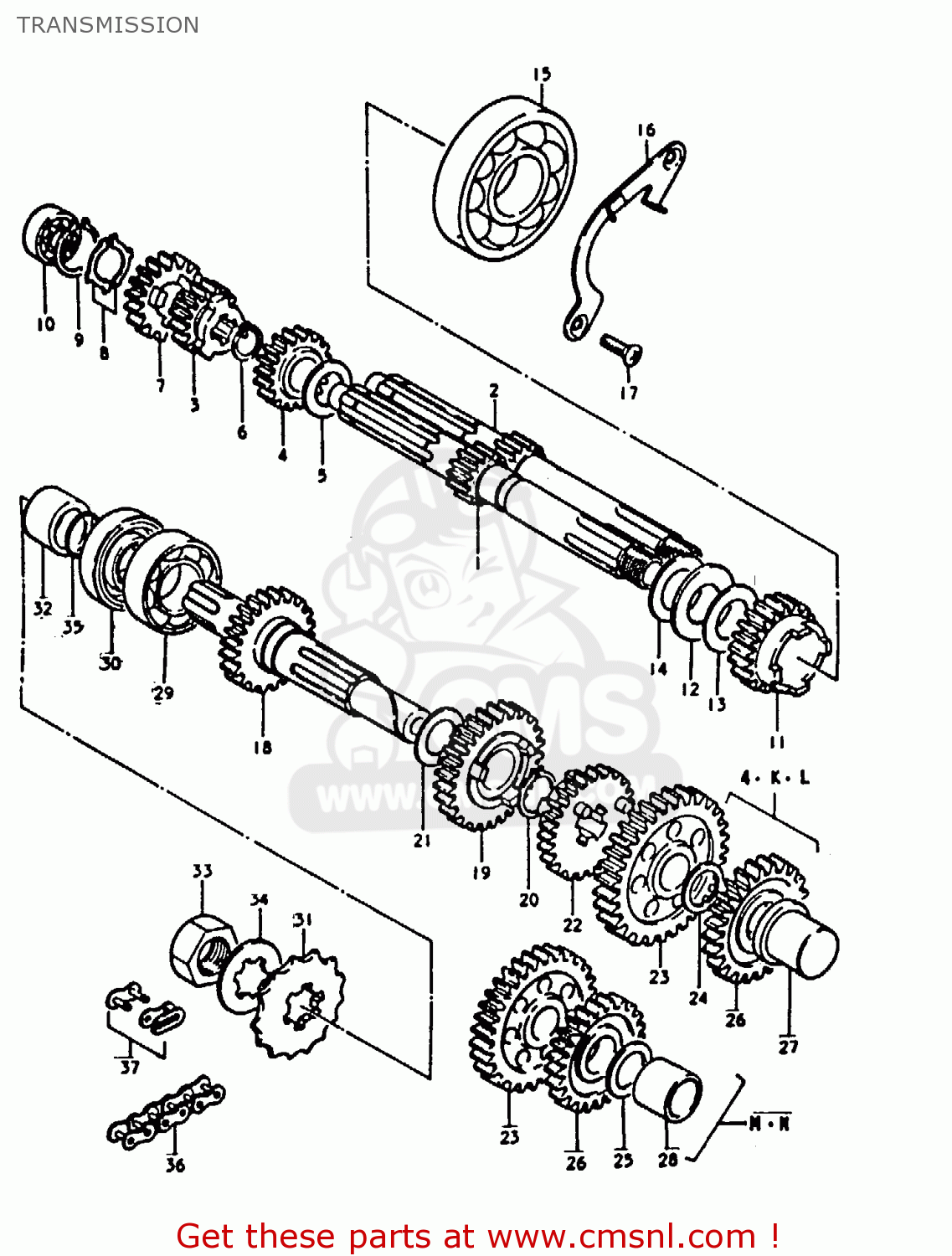 TRANSMISSION A100 1979 (N) UNITED KINGDOM (E02)