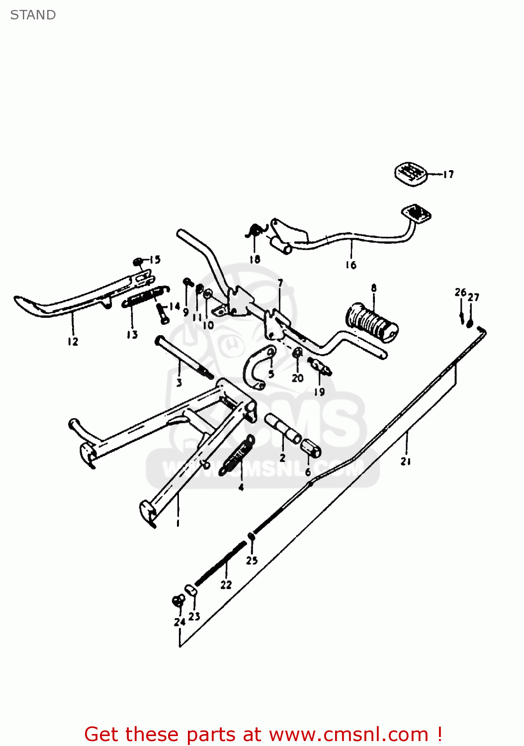 STAND A100 1979 (N) UNITED KINGDOM (E02)