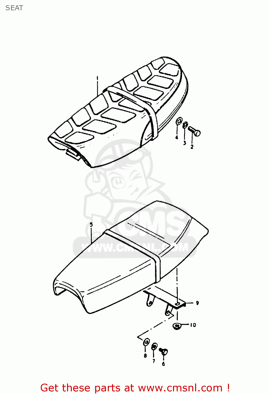 SEAT A100 1979 (N) UNITED KINGDOM (E02)
