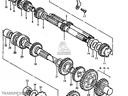 TRANSMISSION - A100-4 1978 (C) GENERAL EXPORT (E01)