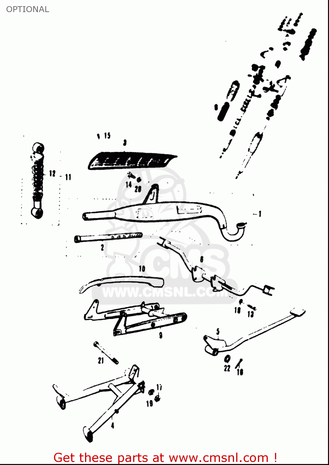 OPTIONAL A100 AS100 AC100 1969 USA (E03)