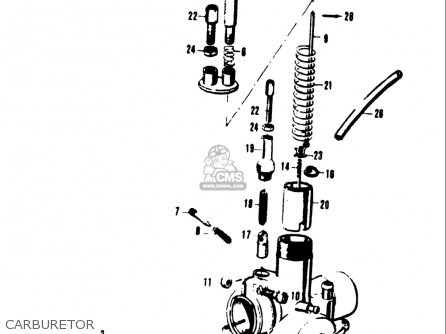 CARBURETOR - A100 AS100 AC100 1969 USA (E03)