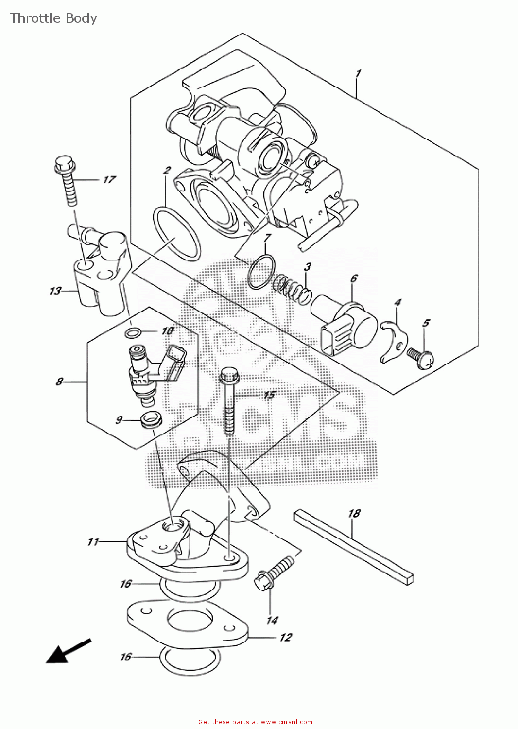 Suzuki Address 110 2016 Throttle Body - Buy Original Throttle Body 