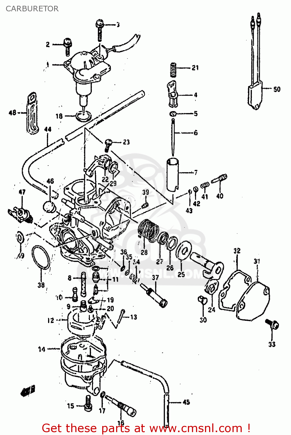 Suzuki AH100 1994 (R) (E02 E04 E22 E34) CARBURETOR - buy original ...