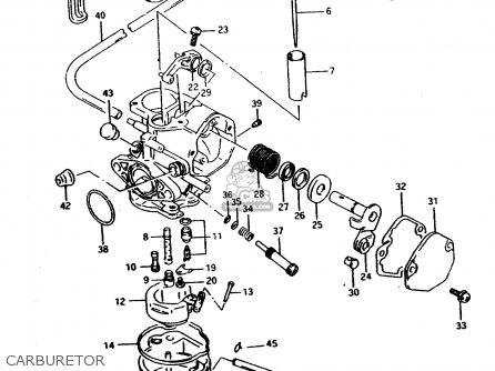 Suzuki AH75 1992 (N) parts lists and schematics