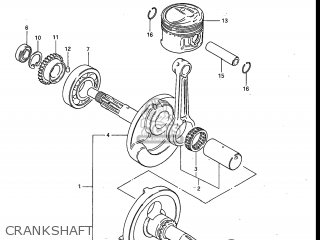 Suzuki ALT125 1985 (F) USA (E03) parts lists and schematics