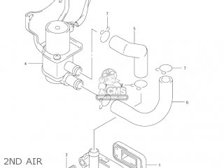 2ND AIR - AN400S BURGMAN 2004 (K4) USA (E03)