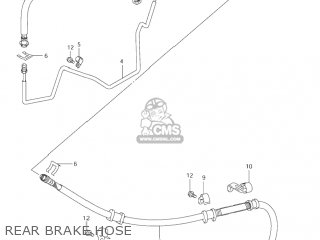 Suzuki AN650 BURGMAN 2005 (K5) USA (E03) parts lists and schematics