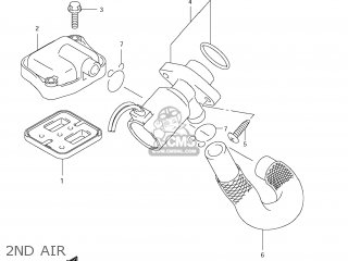 2ND AIR - AN650 BURGMAN 2006 (K6) USA (E03)