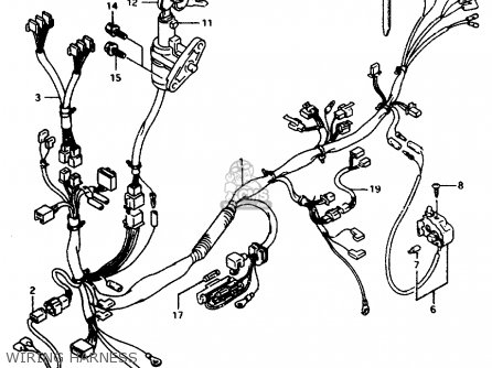 Suzuki AP50 1995 (S) (E4 E22 E29 E34 E53) parts lists and schematics