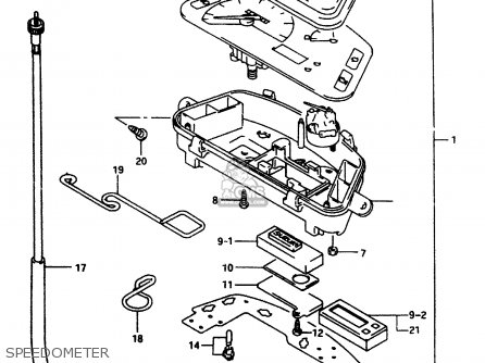 Suzuki AP50 1997 (V) parts lists and schematics