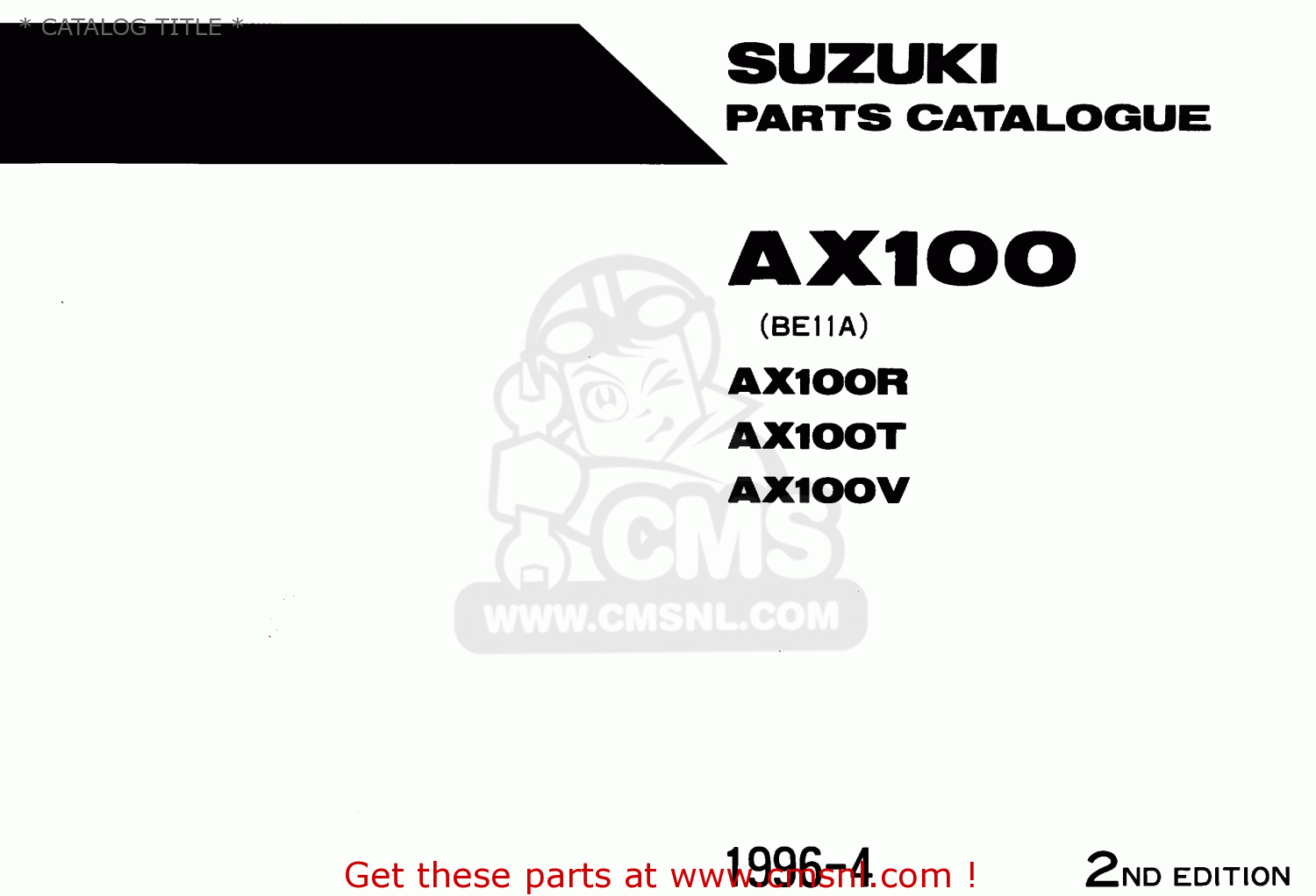 * CATALOG TITLE * AX100 1994 (R) BARBADOS (E94) / P36 P48