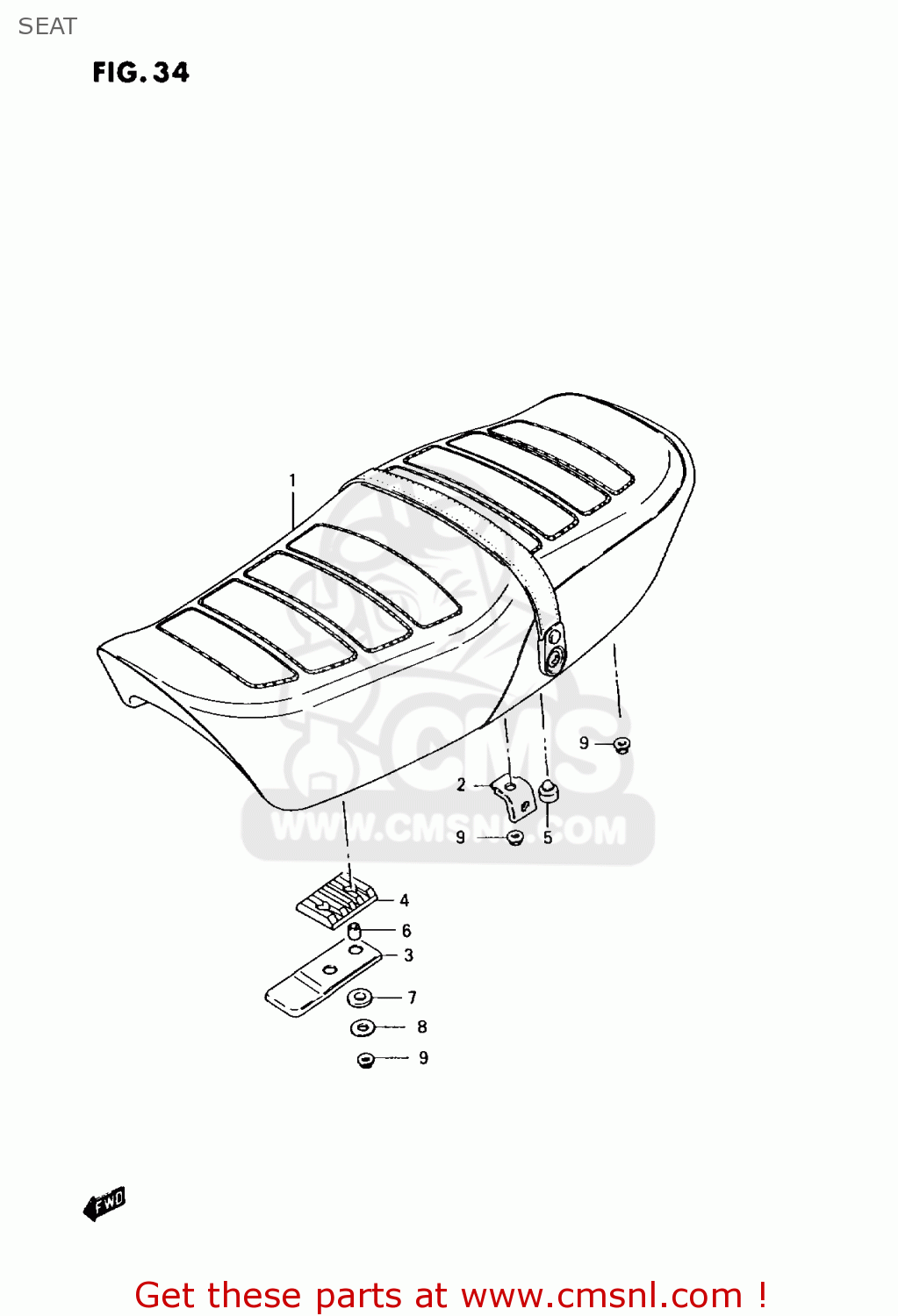 SEAT AX100 1996 (T) GENERAL EXPORT (E01) / P9
