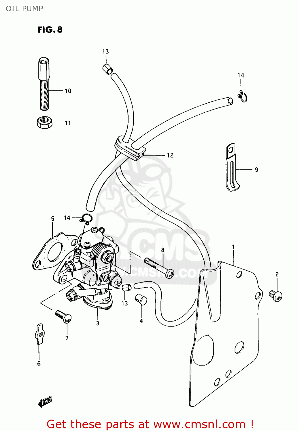 OIL PUMP AX100 1996 (T) GENERAL EXPORT (E01) / P9