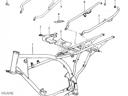 FRAME - AX100 1996 (T) GENERAL EXPORT (E01) / P9