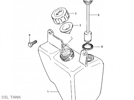 OIL TANK - AX100 1996 (T) GENERAL EXPORT (E01) / P9