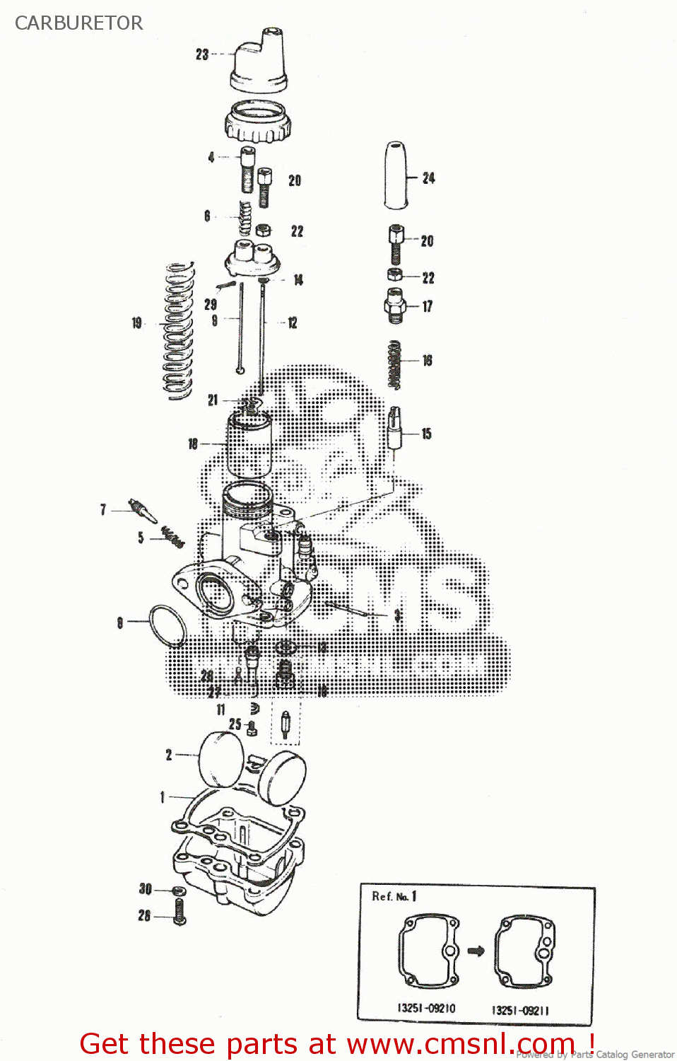 Suzuki B100 CARBURETOR - buy original CARBURETOR spares online