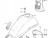Suzuki CS125 1983 D E1 E2 E4 E6 E15 E17 E18 E21 E22 E24 E25 E26 E39 COVER FRAME HEAD