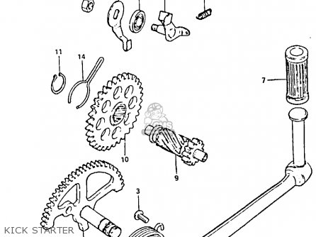 Suzuki CS50 1982 (Z) parts lists and schematics