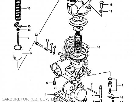 Suzuki CS80L 1983 (D) (E01 E05 E06 E09 E30 E42 E43 E91) parts lists and ...