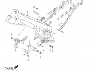 FRAME - DL1000 VSTROM 2002 (K2) USA (E03)