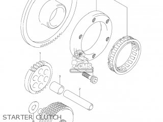STARTER CLUTCH - DL1000 VSTROM 2002 (K2) USA (E03)