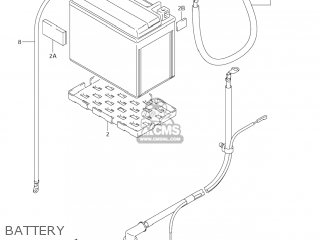 BATTERY - DL1000 VSTROM 2003 (K3) USA (E03)