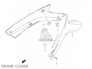 FRAME COVER - DL1000 VSTROM 2003 (K3) USA (E03)