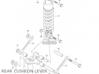 REAR CUSHION LEVER - DL1000 VSTROM 2003 (K3) USA (E03)