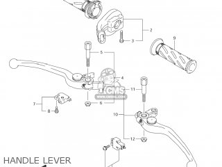HANDLE LEVER - DL1000 VSTROM 2004 (K4) USA (E03)