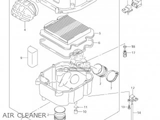 AIR CLEANER - DL1000 VSTROM 2005 (K5) USA (E03)